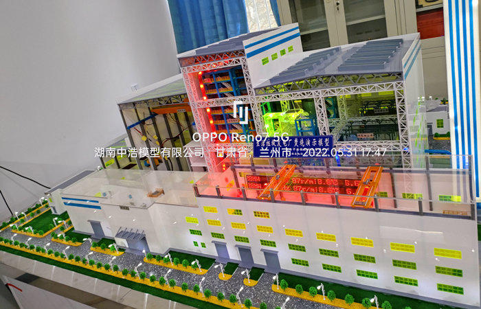 垃圾發電廠模型